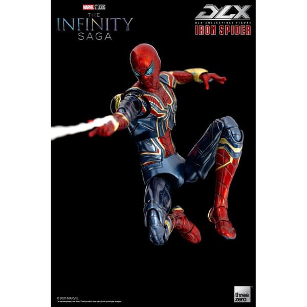 Threezero Iron Spider Marvel Deluxe-figur 1/12 16 Cm