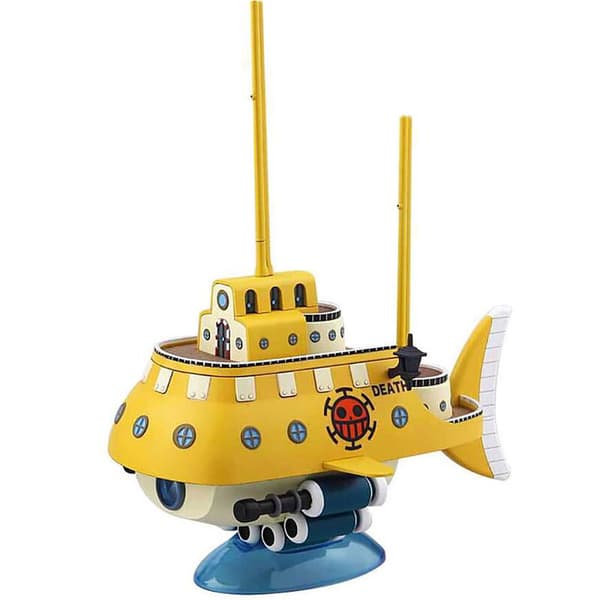 Bandai Model Ubåd Trafalgar Law One Piece Figur 15 Cm Gylden
