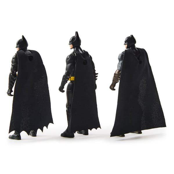 Spin Master Multipack 3 Figuuria Batman 85-vuotisjuhla Musta