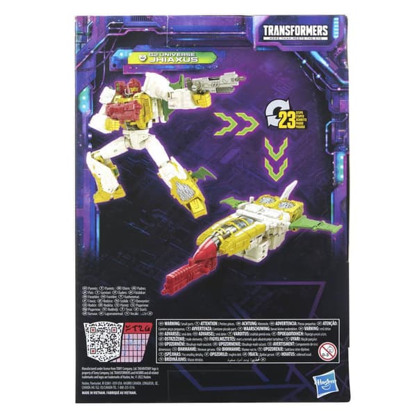 Transformers Generations Legacy G2 Universe Jhiaxus Resenärsfigur Durchsichtig
