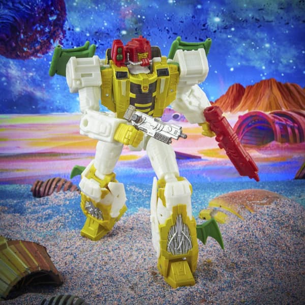 Transformers Generations Legacy G2 Universe Jhiaxus Resenärsfigur Durchsichtig