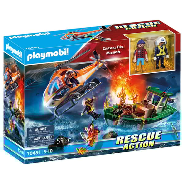 Playmobil Sjöfartsräddningsuppdragets Räddningsaktion Flerfärgad