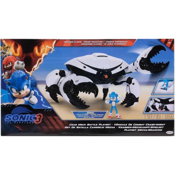 Jakks Pacific Toimintojen Leikkisetti Sonic 3 -hahmo 6 Cm