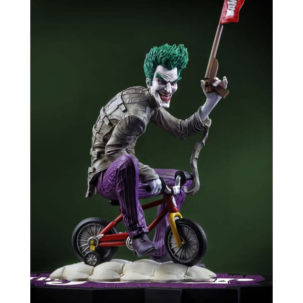 Dc Direct Resin 1/10 The Joker: Purple Craze The Joker By Kaare Andrews 18 Cm Statue