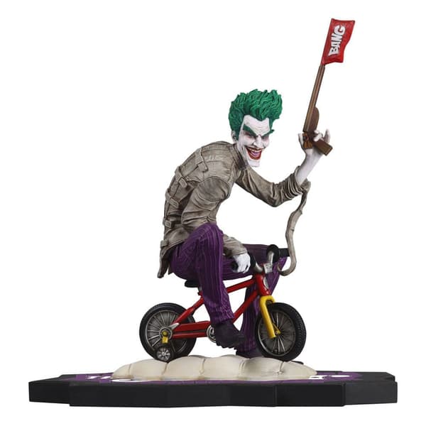 Dc Direct Resin 1/10 The Joker: Purple Craze The Joker By Kaare Andrews 18 Cm Statue