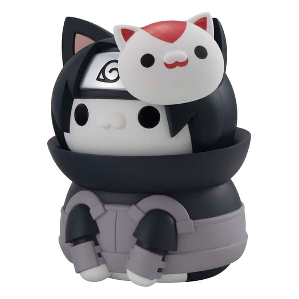 Megahouse Naruto Shippuden Mega Cat Project Nyanto! The Big Nyaruto Series Trading Itachi Uchiha Anbu Ver 10 Cm Figur