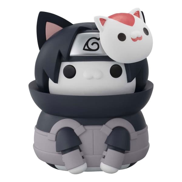 Megahouse Naruto Shippuden Mega Cat Project Nyanto! The Big Nyaruto Series Trading Itachi Uchiha Anbu Ver 10 Cm Figur