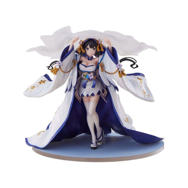 Furyu Pvc 1/7 Hestia Shiromuku Är Det Fel Att Försöka Plocka Upp Tjejer I En Labyrintstaty? 28 Cm