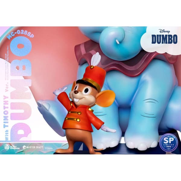 Beast Kingdom Toys Dumbo Master Craft Dumbo Special Edition With Timothy Version 32 Cm Staty