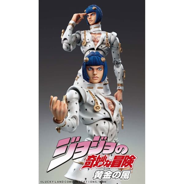 Medicos Entertainment Jojo´s Bizarre Adventure Part5 Golden Wind Action Chozokado Bruno Bucciarati 15 Cm 3rd Run Figur