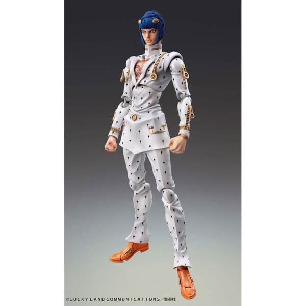 Medicos Entertainment Jojo´s Bizarre Adventure Part5 Golden Wind Action Chozokado Bruno Bucciarati 15 Cm 3rd Run Figur