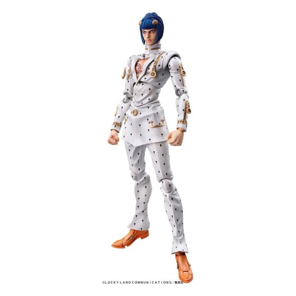 Medicos Entertainment Jojo´s Bizarre Adventure Part5 Golden Wind Action Chozokado Bruno Bucciarati 15 Cm 3rd Run Figur