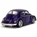 Miniatyrbild 2 av 5: Jada Volkswagen Beetle 1972 1:24 Metall Av Wednesday Addams-figur