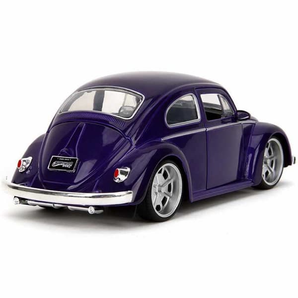 Jada Volkswagen Beetle 1972 1:24 Metall Av Wednesday Addams-figur