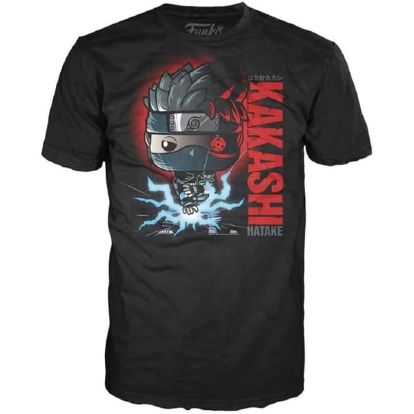 Funko Naruto Pop Og Kortærmet T-shirt Kakashi Flerfarvet S