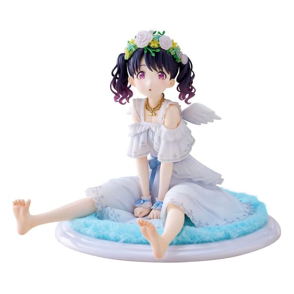 Wave Corporation The Idolmaster Shiny Colors Pvc 1/7 Sunny Day Cafe Koito Fukumaru 12 Cm Statue