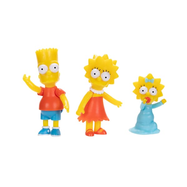 Jakks Pacific Multipack Simpsons-figuren 6 Cm 7 Enheder Flerfarvet