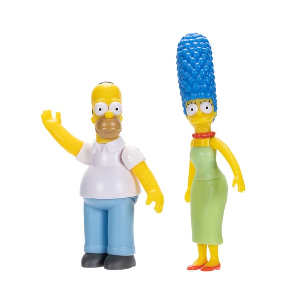 Jakks Pacific Multipack Simpsons-figuren 6 Cm 7 Enheder Flerfarvet