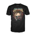 Miniatyrbild 4 av 4: Funko Pop! & Tee Stranger Things Hunter Eddie Guitar  L