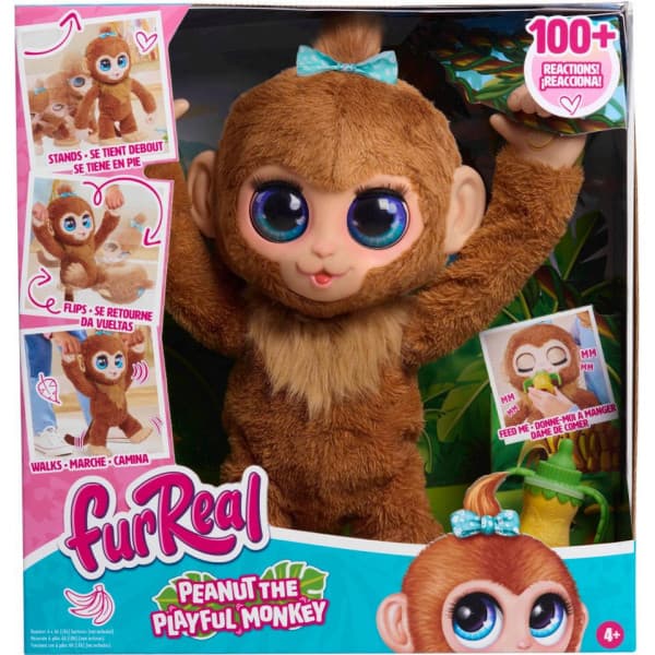FurReal Peanut - Interaktiv legesyg abe
