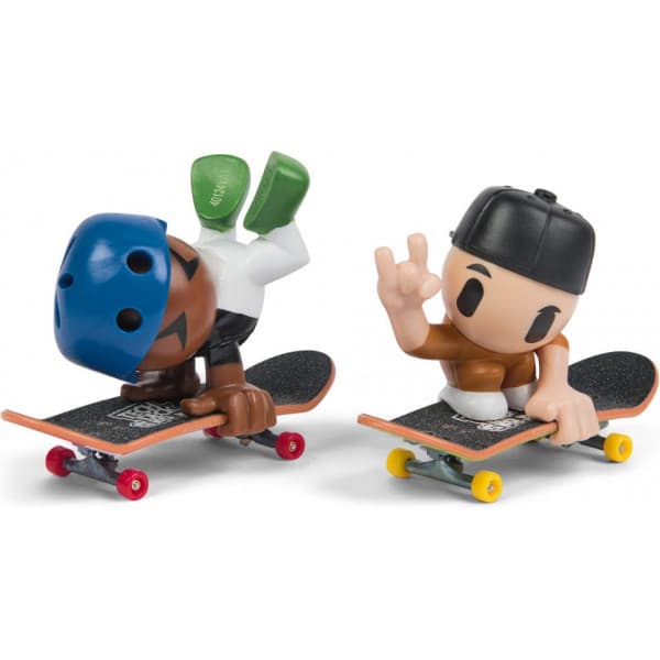 Tech Deck Skate Crew - Sormiskeittisetti ja hahmot, 2-Pack