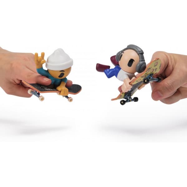 Tech Deck Skate Crew - Sormiskeittisetti ja hahmot, 2-Pack