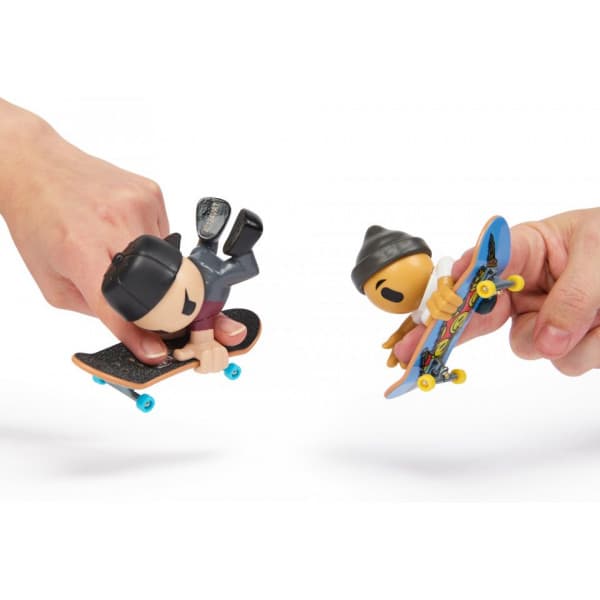 Tech Deck Skate Crew - Sormiskeittisetti ja hahmot, 2-Pack