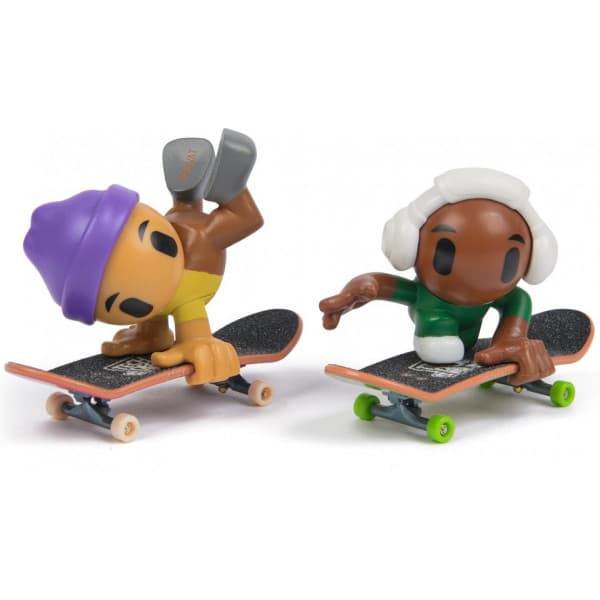 Tech Deck Skate Crew - Sormiskeittisetti ja hahmot, 2-Pack