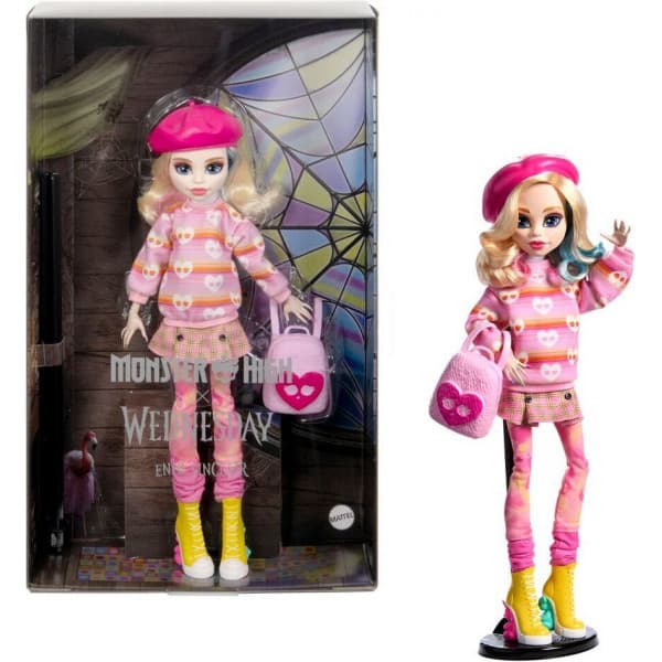 Monster High X Wednesday Enid -nukke