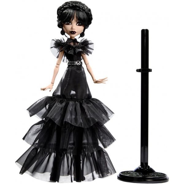 Monster High X - Onsdag Ravens kjole - dukke