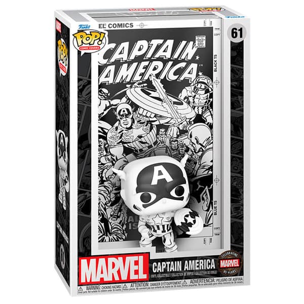 Funko Kapten Amerika Förundran Pop-serieomslag