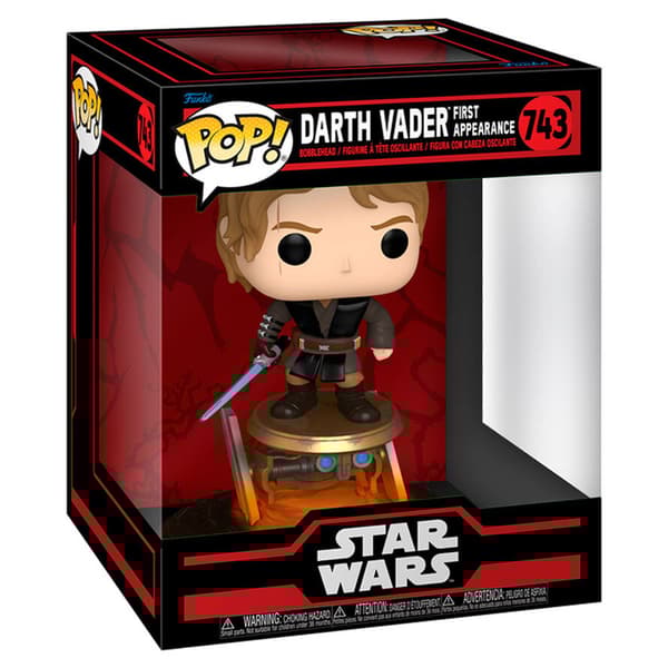 Funko Darth Vader Stjärnornas Krig Deluxe Pop Rides Första Framträdande