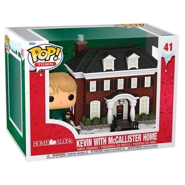 Funko Pop Town Ensam Hemma Kevin Med Mccallister Home
