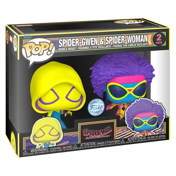 Funko Pop Spider-man Spider-gwen Och Spider-woman Exklusiv