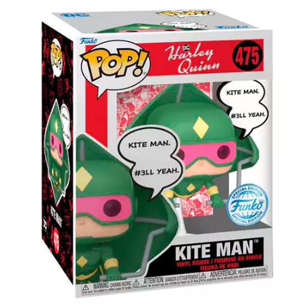 Funko Harley Quinn Dc Comics Deluxe Pop Kite Man Exklusiv