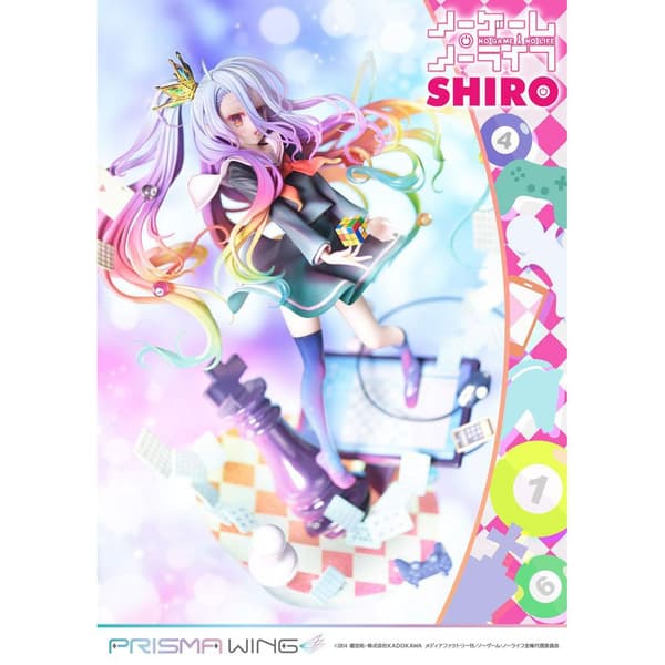 Prime 1 Studio No Game No Life Prisma Wing Pvc 1/7 Shiro 27 Cm Staty