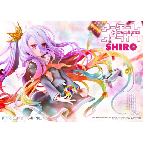 Prime 1 Studio No Game No Life Prisma Wing Pvc 1/7 Shiro 27 Cm Staty