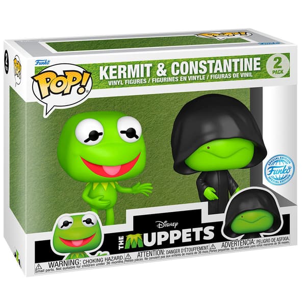 Funko Disney Pop Mupparna Kermit & Constantine Exklusiv