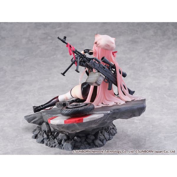 Estream Pvc Shibuya Scramble Figur 1/7 Ukm -2000 Gale Lightning -såret Udsigt. Girls Frontline Statue 20 Cm