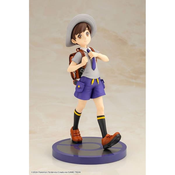 Kotobukiya Pokémon Artfxj 1/8 Florian & Fuecoco 20 Cm Statue