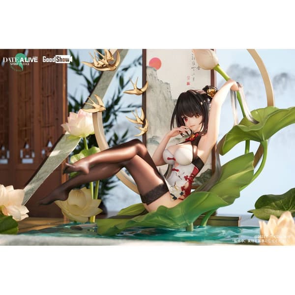 Goodshow Date A Live: Spirit Pledge Pvc 1/7 Kurumi Tokisaki Ink China Dress Ver 22 Cm Staty