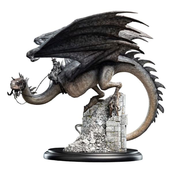 Weta Workshop Lord Of The Rings Mini Fell Beast 18 Cm Staty
