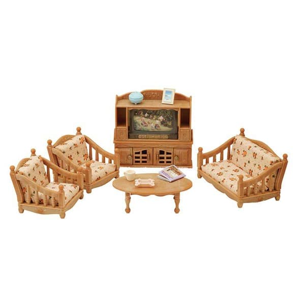 Epoch Sylvanian Families Stueopholdsæt Figurer Brun