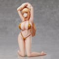 Miniatyrbild 3 av 5: Union Creative Popqn Illustration Pvc Leopard Print Swimsuit 21 Cm Staty