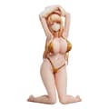 Miniatyrbild 1 av 5: Union Creative Popqn Illustration Pvc Leopard Print Swimsuit 21 Cm Staty