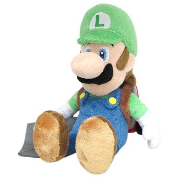 Super Mario Luigi With Poltergust Figur Flerfarvet