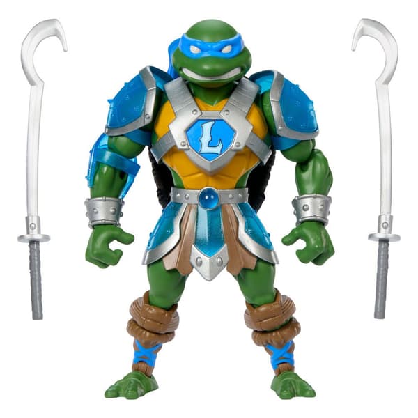 Masters Of The Universe Leonardo Actionfigur Från Grayskulls Sköldpaddor 14 Cm