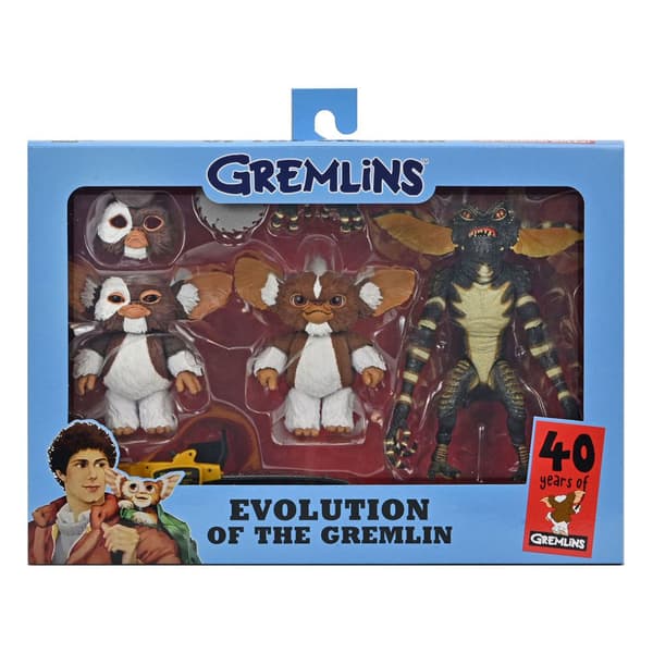 Neca Gremlins Udviklingen Af En Gremlin 40-års Jubilæumsboksætfigur 18 Cm