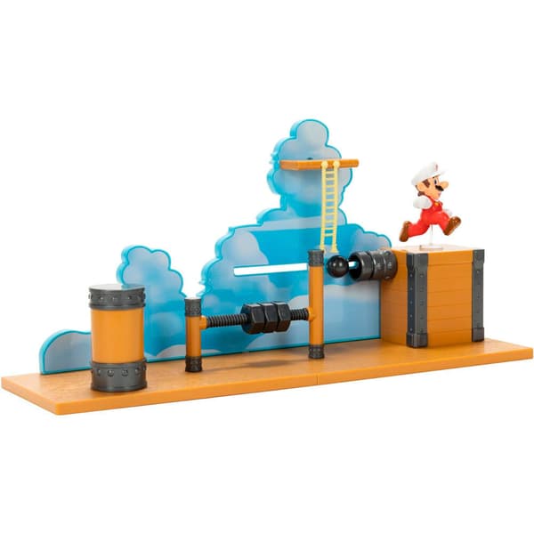 Jakks Pacific Super Mario Bros Flygplansdäck Lekset Leksak