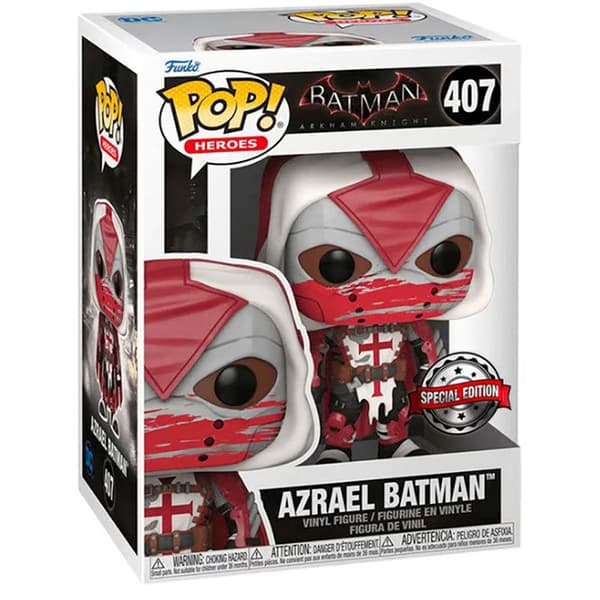 Funko Pop Dc Comics Batman Azrael Batman Exclusive Figur Röd